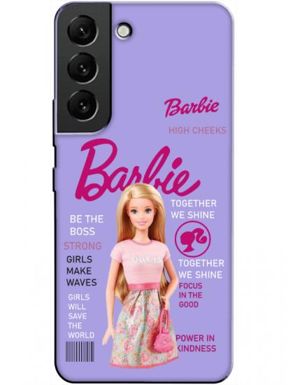 Samsung S22 Barbie Lila Telefon Kılıfı