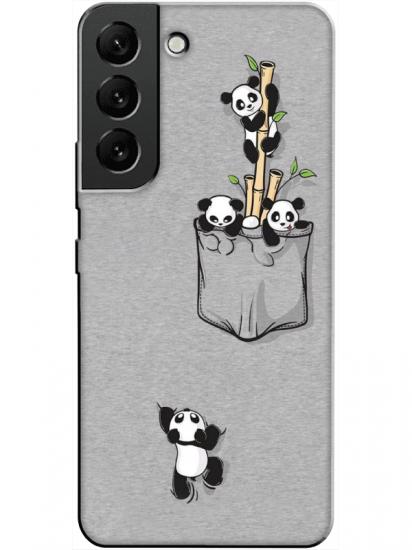 Samsung S22 Panda Telefon Kılıfı