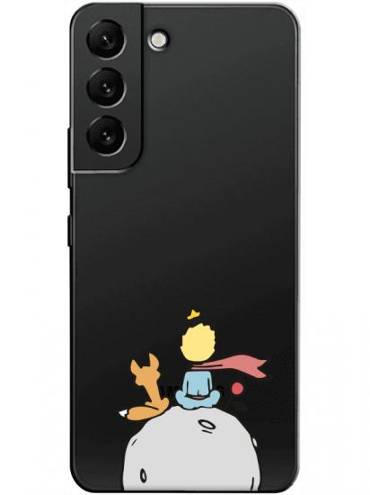 Samsung S22 Plus Küçük Prens Şeffaf Telefon Kılıfı