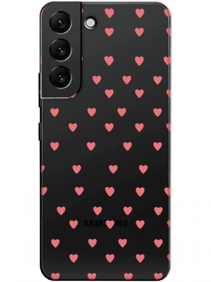 Samsung S22 Plus Minik Kalpler Şeffaf Telefon Kılıfı