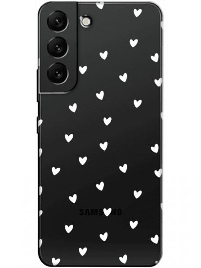 Samsung S22 Plus Minik Kalpler Şeffaf Telefon Kılıfı