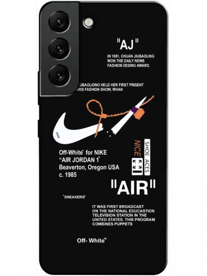 Samsung S22 Plus Nike Air Siyah Telefon Kılıfı