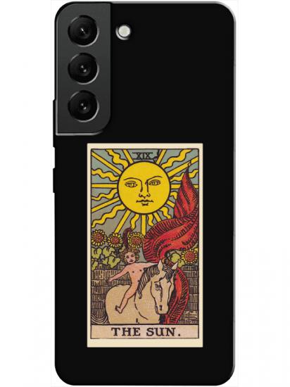 Samsung S22 Plus The Sun Siyah Telefon Kılıfı