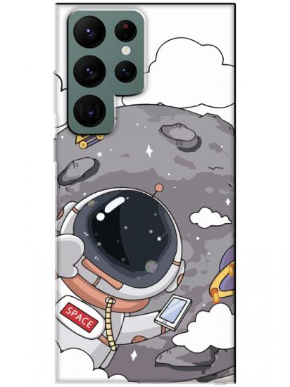 Samsung S22 Ultra Astronot Telefon Kılıfı