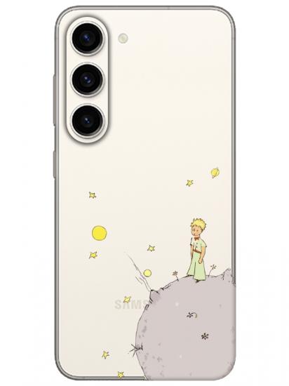 Samsung S23 Küçük Prens Şeffaf Telefon Kılıfı