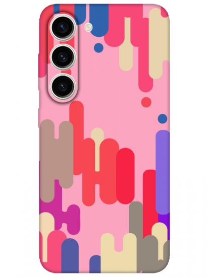 Samsung S23 Plus Pop Art Pembe Telefon Kılıfı