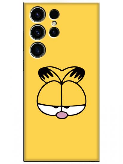 Samsung S23 Ultra Garfield Sarı Telefon Kılıfı