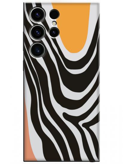 Samsung S23 Ultra Zebra Desen Telefon Kılıfı
