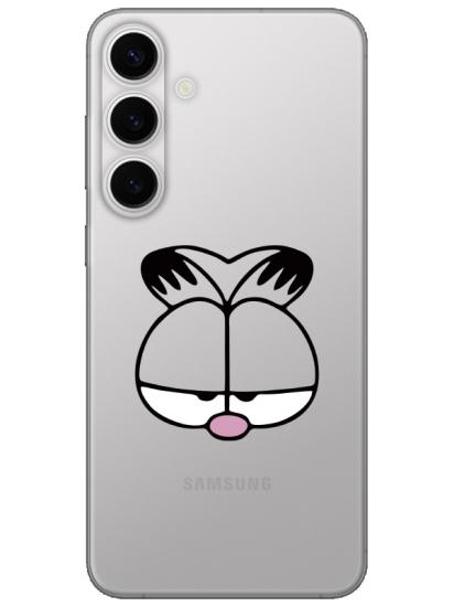 Samsung S24 Plus Garfield Şeffaf Telefon Kılıfı