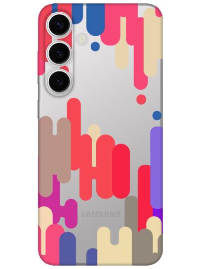 Samsung S24 Plus Pop Art Şeffaf Telefon Kılıfı