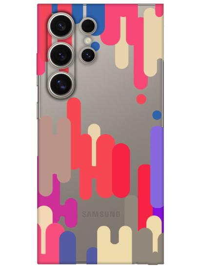 Samsung S24 Ultra Pop Art Şeffaf Telefon Kılıfı