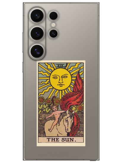 Samsung S24 Ultra The Sun Şeffaf Telefon Kılıfı