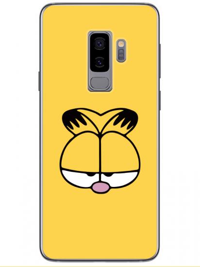 Samsung S9 Garfield Sarı Telefon Kılıfı