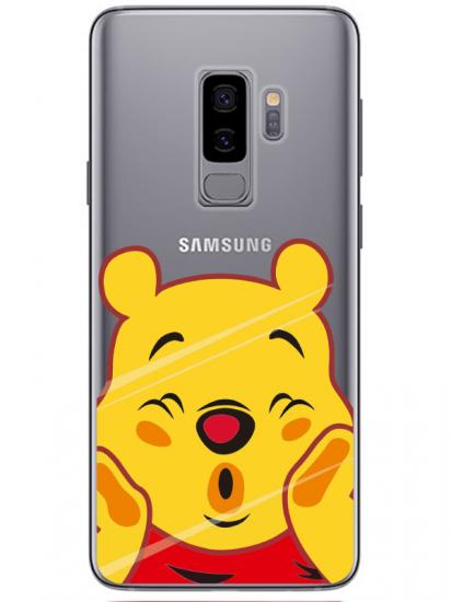 Samsung S9 Winnie The Pooh Şeffaf Telefon Kılıfı