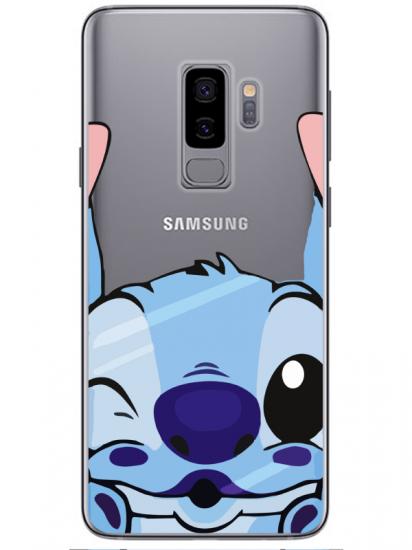 Samsung S9 Stitch Şeffaf Telefon Kılıfı