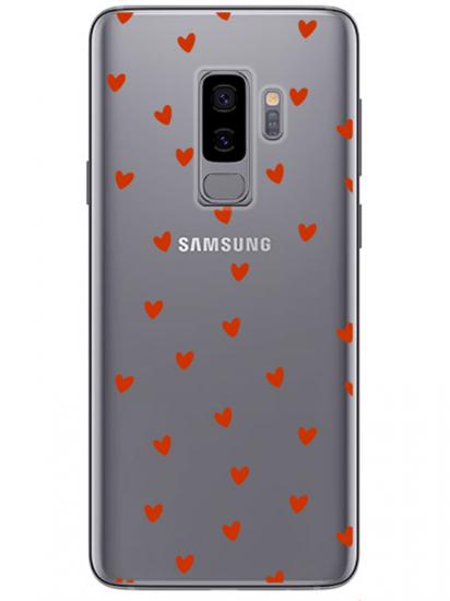 Samsung S9 Minik Kalpler Şeffaf Telefon Kılıfı
