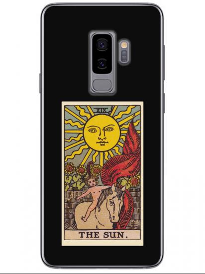 Samsung S9 The Sun Siyah Telefon Kılıfı
