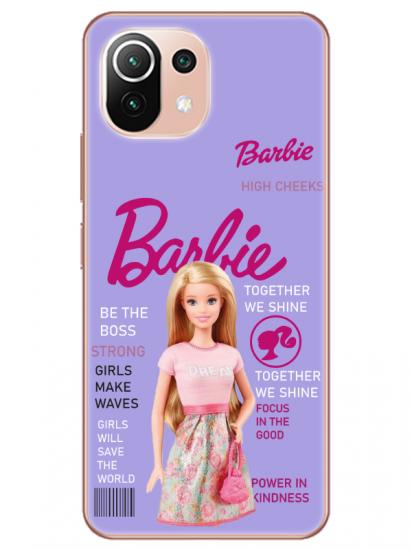Xiaomi Mi 11 Barbie Lila Telefon Kılıfı