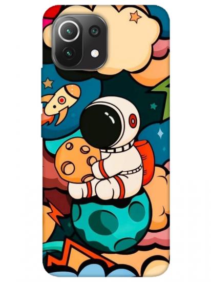 Xiaomi Mi 11 Lite Astronot Telefon Kılıfı