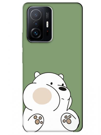 Xiaomi Mi 11T Panda Yeşil Telefon Kılıfı