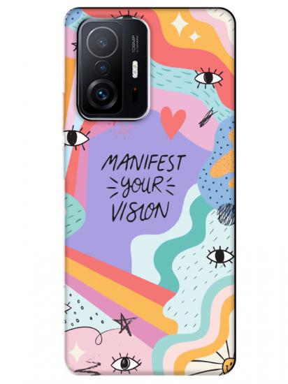 Xiaomi Mi 11T Manifast Your Vision Lila Telefon Kılıfı