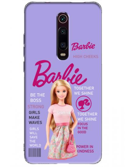 Xiaomi Mi 9T Barbie Lila Telefon Kılıfı