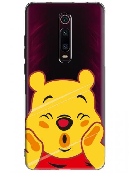 Xiaomi Mi 9T Winnie The Pooh Şeffaf Telefon Kılıfı