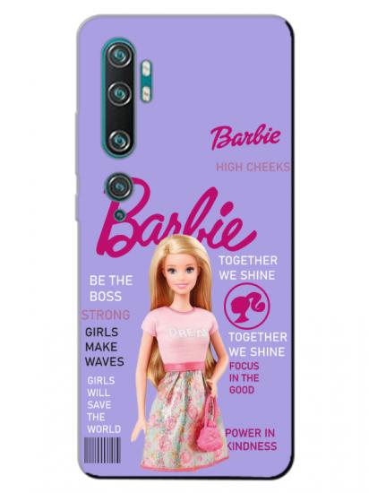 Xiaomi Mi Note 10 Pro Barbie Lila Telefon Kılıfı