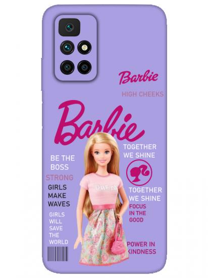 Redmi 10 Barbie Lila Telefon Kılıfı