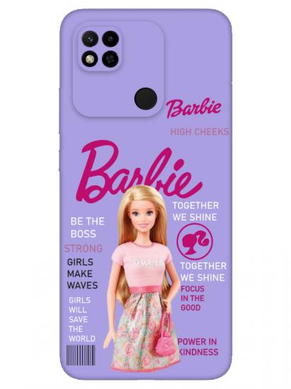 Redmi 10A Barbie Lila Telefon Kılıfı