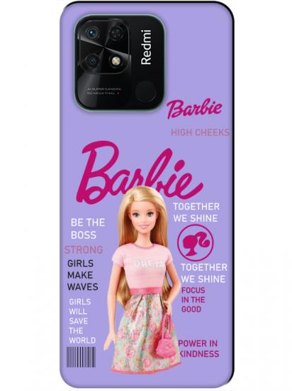Redmi 10C Barbie Lila Telefon Kılıfı