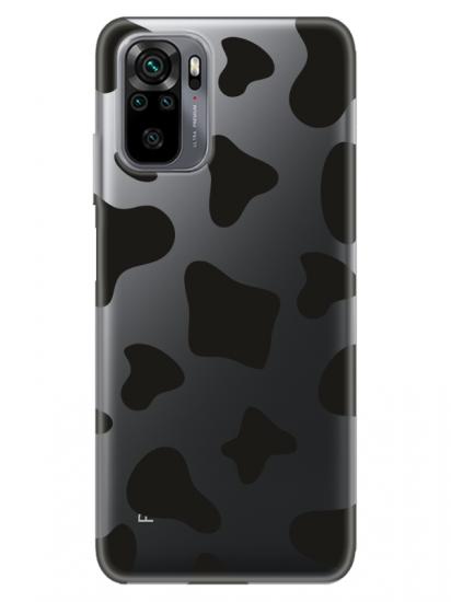 Redmi Note 10 Dalmayça Desenli Şeffaf Telefon Kılıfı