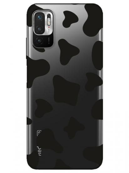 Redmi Note 10 5G Dalmayça Desenli Şeffaf Telefon Kılıfı