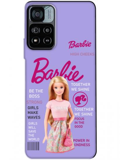 Redmi Note 11 Pro Barbie Lila Telefon Kılıfı