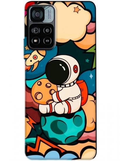 Redmi Note 11 Pro Astronot Telefon Kılıfı