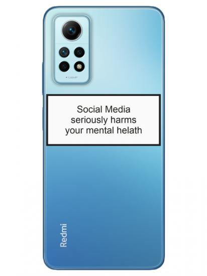 Redmi Note 12 Pro Social Media Şeffaf Telefon Kılıfı