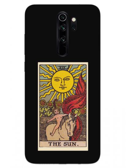 Redmi Note 8 Pro The Sun Siyah Telefon Kılıfı