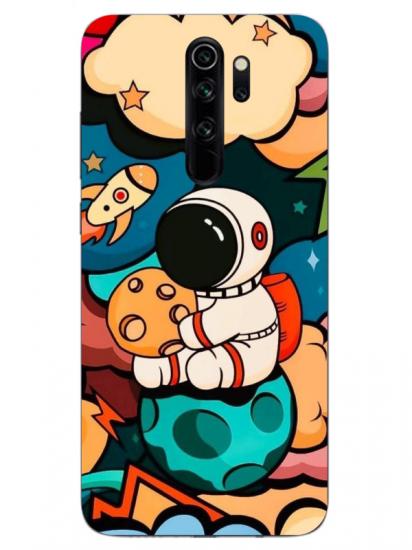 Redmi Note 8 Pro Astronot Telefon Kılıfı