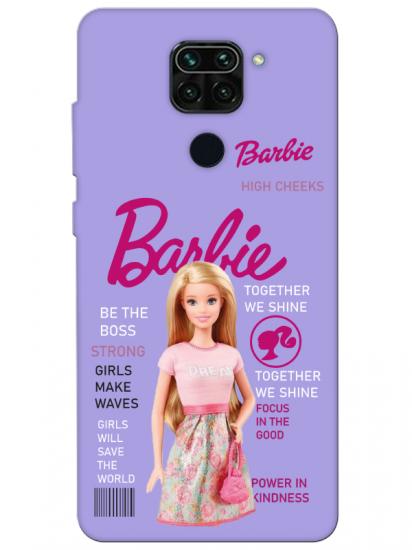 Redmi Note 9 Barbie Lila Telefon Kılıfı