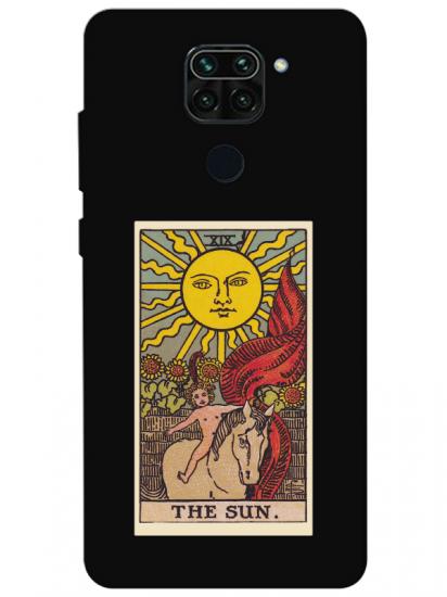 Redmi Note 9 The Sun Siyah Telefon Kılıfı