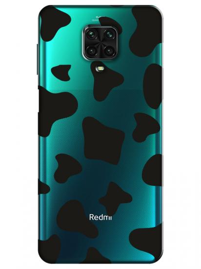 Redmi Note 9 Pro Dalmayça Desenli Şeffaf Telefon Kılıfı