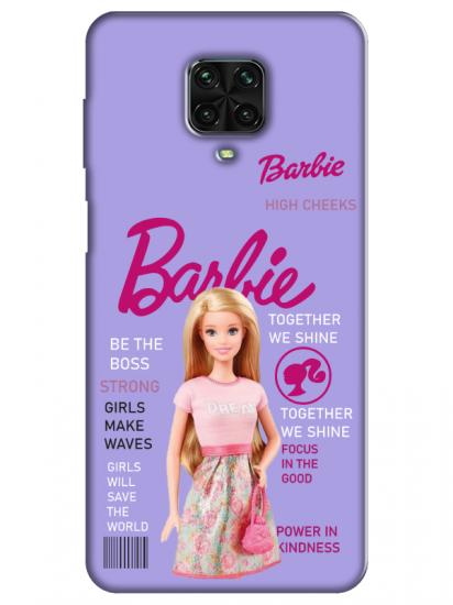 Redmi Note 9S Barbie Lila Telefon Kılıfı